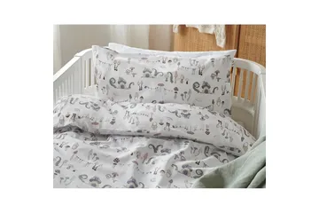 Påslakanset till Spjälsäng 2-Dels Fingal Pastell - Textil & mattor - Sängkläder - Bäddset & påslakanset