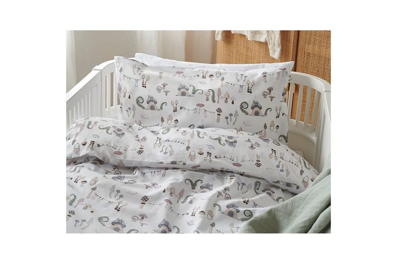 Påslakanset till Spjälsäng 2-Dels Fingal Pastell - Textil & mattor - Sängkläder - Bäddset & påslakanset