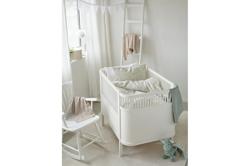 Påslakanset till Spjälsäng 2-Dels Hedda - Grön - Textil & mattor - Sängkläder - Bäddset & påslakanset