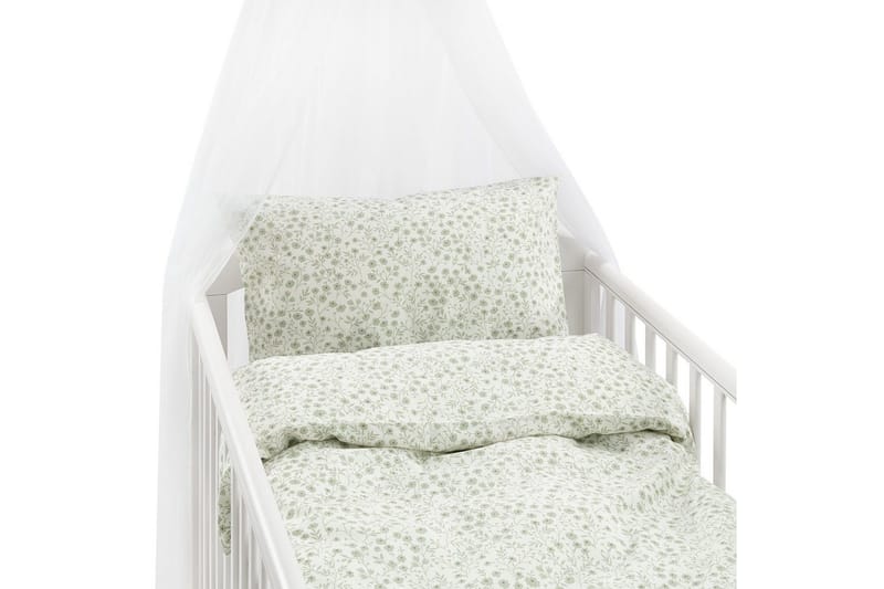 Påslakanset till Spjälsäng 2-Dels Hedda, Grön