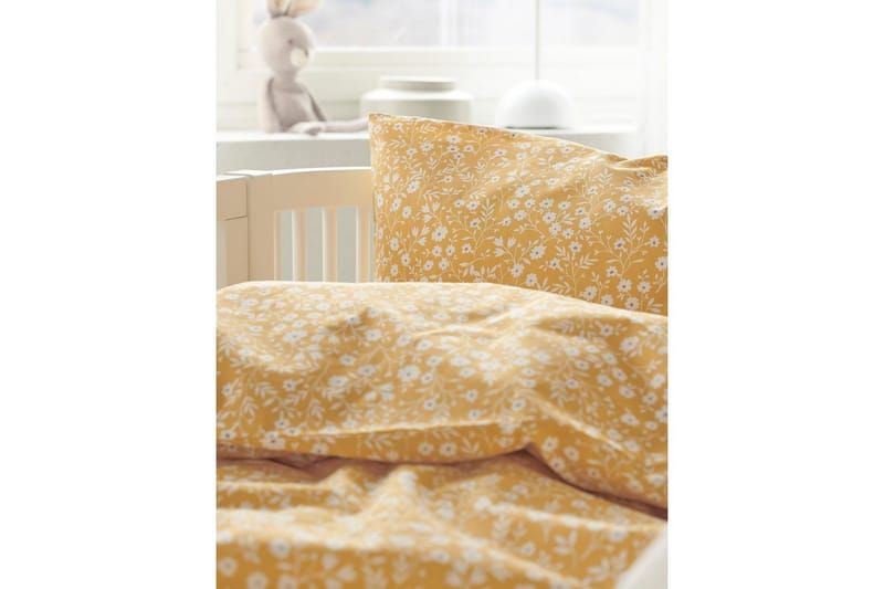 Påslakanset till Spjälsäng 2-Dels Hedda - Gul - Textil & mattor - Sängkläder - Bäddset & påslakanset