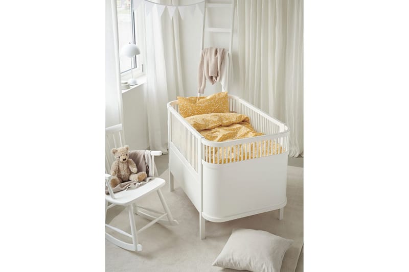 Påslakanset till Spjälsäng 2-Dels Hedda - Gul - Textil & mattor - Sängkläder - Bäddset & påslakanset