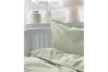 Påslakanset till Spjälsäng 2-Dels Humble - Grön - Textil & mattor - Sängkläder - Bäddset & påslakanset