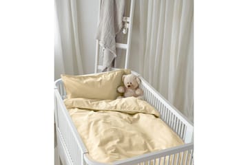 Påslakanset till Spjälsäng 2-Dels Humble - Gul - Textil & mattor - Sängkläder - Bäddset & påslakanset