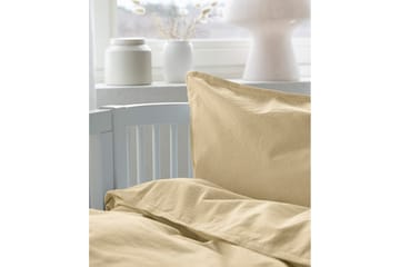 Påslakanset till Spjälsäng 2-Dels Humble - Gul - Textil & mattor - Sängkläder - Bäddset & påslakanset