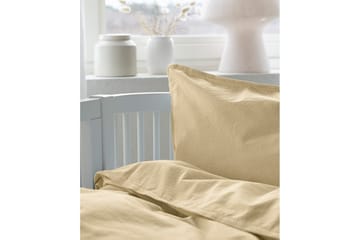 Påslakanset till Spjälsäng 2-Dels Humble - Gul - Textil & mattor - Sängkläder - Bäddset & påslakanset