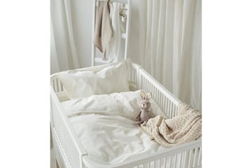 Påslakanset till Spjälsäng 2-Dels Humble - Vit - Textil & mattor - Sängkläder - Bäddset & påslakanset