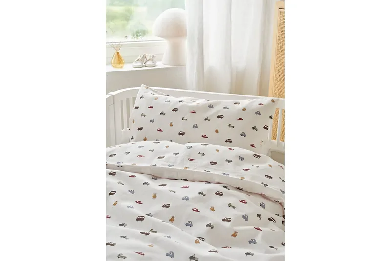 Påslakanset till Spjälsäng 2-Dels John Beige - Textil & mattor - Sängkläder - Täcke