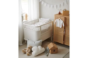 Påslakanset till Spjälsäng 2-Dels John Beige - Textil & mattor - Sängkläder - Bäddset & påslakanset