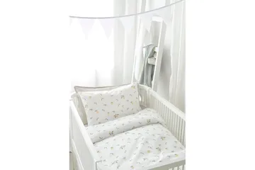 Påslakanset till Spjälsäng 2-Dels Lemons Gul - Textil & mattor - Sängkläder - Bäddset & påslakanset