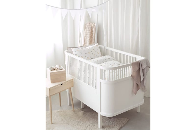 Påslakanset till Spjälsäng 2-Dels Lemons Gul - Textil & mattor - Sängkläder - Bäddset & påslakanset