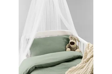 Påslakanset till Spjälsäng 2-Dels Rolling - Grön - Textil & mattor - Sängkläder - Bäddset & påslakanset