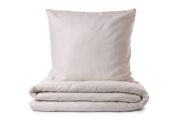 Plaid Bäddset 200x200 cm - Kräm - Textil & mattor - Sängkläder - Bäddset & påslakanset