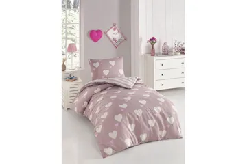 Salricon Bäddset 140x200 cm - Grå - Textil & mattor - Sängkläder - Bäddset & påslakanset