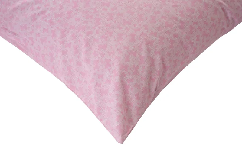 Suehiro Bäddset 240x220 cm - Rosa Vit Lila - Textil & mattor - Sängkläder - Bäddset & påslakanset