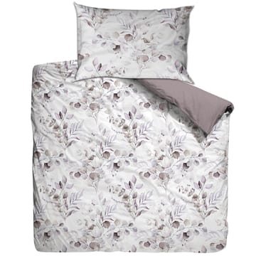 Tharion Bäddset 140x200 cm - Nadia Lila Vit - Textil & mattor - Sängkläder - Bäddset & påslakanset