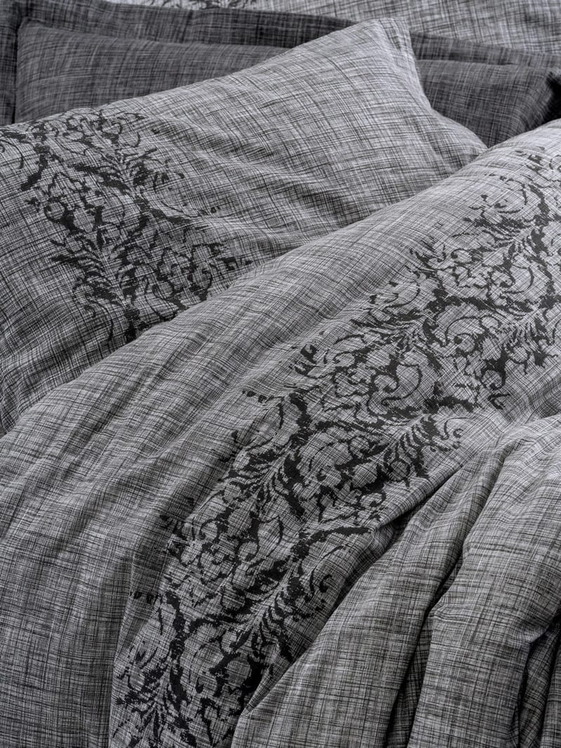 Vylonis Bäddset 140x200 cm - Sotgrå - Textil & mattor - Sängkläder - Bäddset & påslakanset