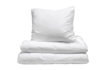 Bäddset Satiini 210x150 cm - Vit - Textil & mattor - Sängkläder - Bäddset & påslakanset