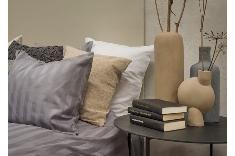 Bäddset Satin Ljusgrå - Franzén - Textil & mattor - Sängkläder - Bäddset & påslakanset