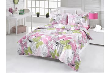 Bäddset Victoria Enkelt 3-dels - Rosa|Vit|Grön|Svart - Textil & mattor - Sängkläder - Bäddset & påslakanset