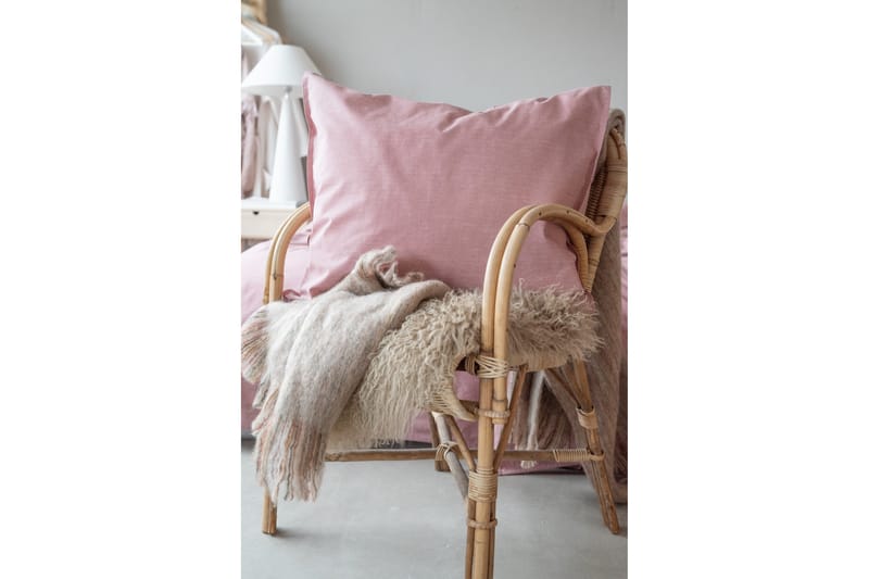 Bäddset Washed 150x210/50x60 cm 2-pack - Rosa - Textil & mattor - Sängkläder - Bäddset & påslakanset