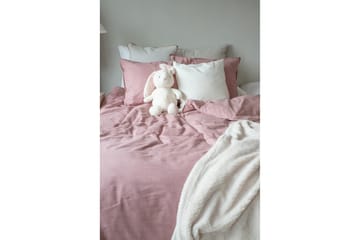 Bäddset Washed 150x210/50x60 cm 2-pack - Rosa - Textil & mattor - Sängkläder - Bäddset & påslakanset