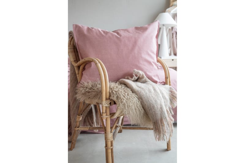 Bäddset Washed 150x210/50x60 cm 2-pack - Rosa - Textil & mattor - Sängkläder - Bäddset & påslakanset