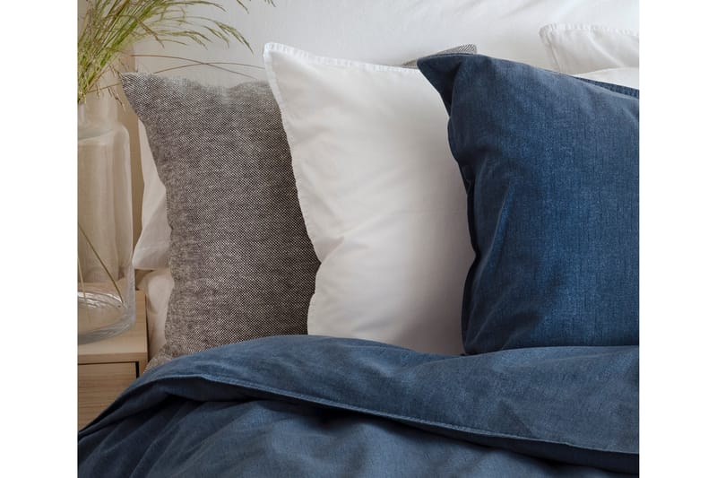 Bäddset Washed 2-dels 150x210 cm Marinblå - Borganäs - Textil & mattor - Sängkläder - Bäddset & påslakanset