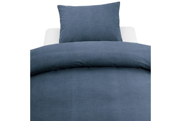 Bäddset Washed 2-dels 150x210 cm Marinblå - Borganäs - Textil & mattor - Sängkläder - Bäddset & påslakanset