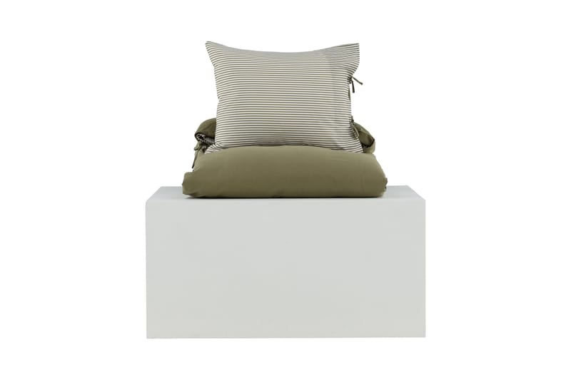 Bäddset Whitecroft 2-Dels 150x200/50x60 cm - Grön - Bäddset & påslakanset - Sängkläder - Påslakanset dubbelsäng