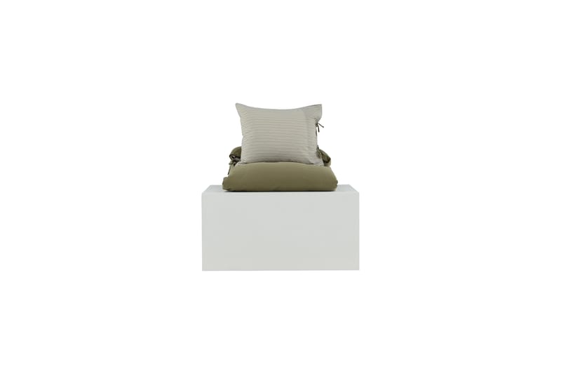 Bäddset Whitecroft 2-Dels 150x200/50x60 cm - Grön - Bäddset & påslakanset - Sängkläder - Påslakanset dubbelsäng
