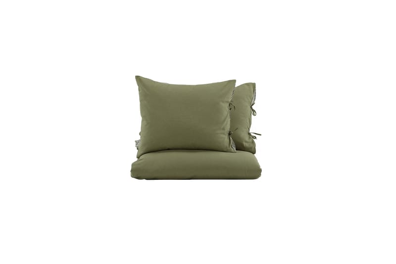 Bäddset Whitecroft 2-Dels 220x240/50x60 cm - Grön - Bäddset & påslakanset - Sängkläder - Påslakanset dubbelsäng