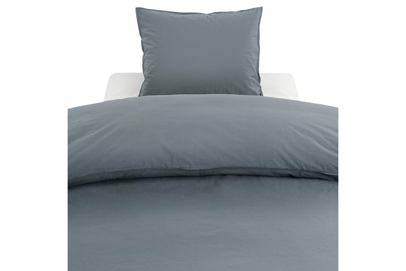 Bäddset Percale 3-Dels 210x220/50x60 cm Midnattblå - Borganäs - Bäddset & påslakanset - Sängkläder - Påslakanset dubbelsäng