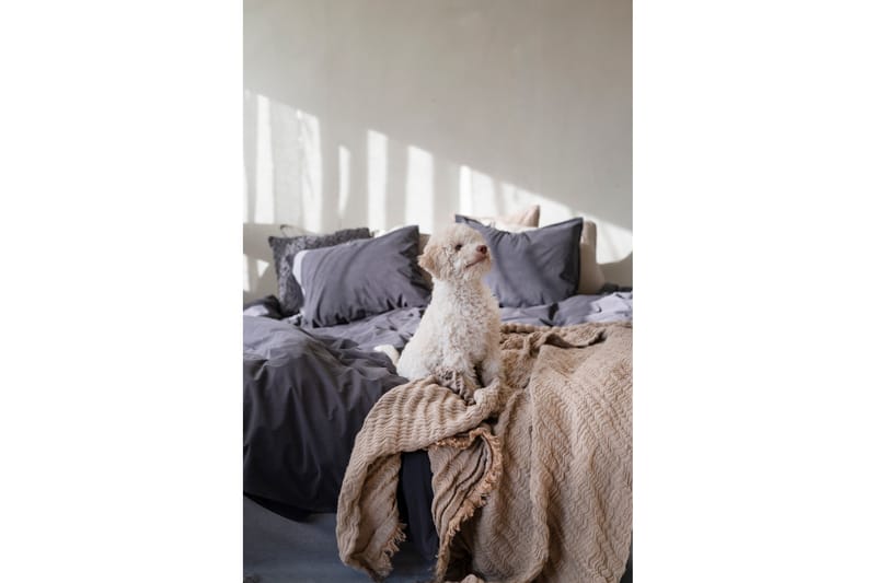 Bäddset Percale 3-Dels 210x220/50x60 cm Midnattblå - Borganäs - Textil & mattor - Sängkläder - Bäddset & påslakanset