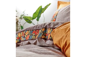 Cotton Box Ranforce Bäddset - Brun - Textil & mattor - Sängkläder