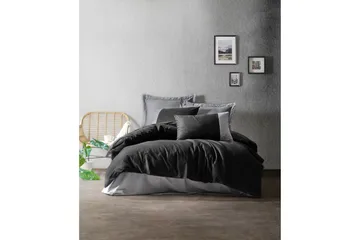 Cotton Box Ranforce Bäddset - Grå - Textil & mattor - Sängkläder - Bäddset & påslakanset