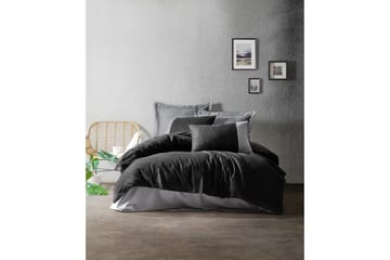 Cotton Box Ranforce Bäddset - Grå - Textil & mattor - Sängkläder - Bäddset & påslakanset