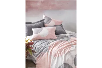 Cotton Box Ranforce Bäddset - Grå - Textil & mattor - Sängkläder - Bäddset & påslakanset