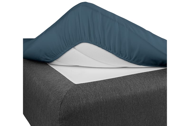 Dra på lakan 105x200 cm Marinblå - Borganäs - Textil & mattor - Sängkläder - Lakan - Dra på lakan