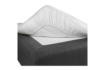 Dra-på-lakan 210x200 cm Vit - Borganäs - Textil & mattor - Sängkläder - Lakan - Dra på lakan