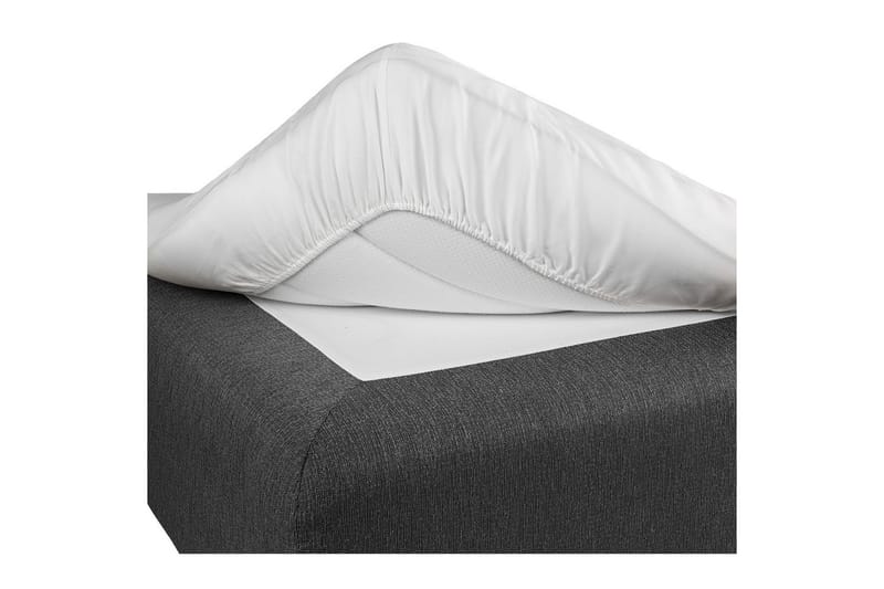 Dra-på-lakan 210x200 cm Vit - Borganäs - Textil & mattor - Sängkläder - Lakan - Dra på lakan