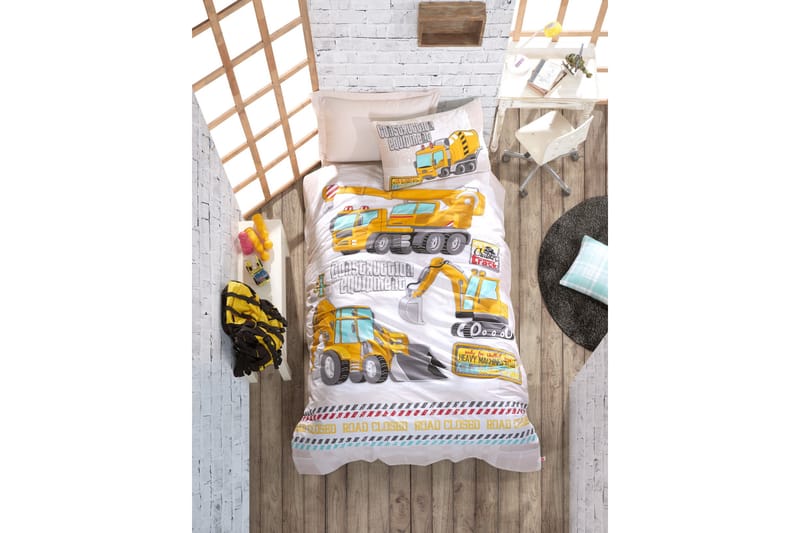 Enkelset Cotton Box Ranforce - Turkos - Påslakanset enkelsäng - Bäddset & påslakanset - Sängkläder