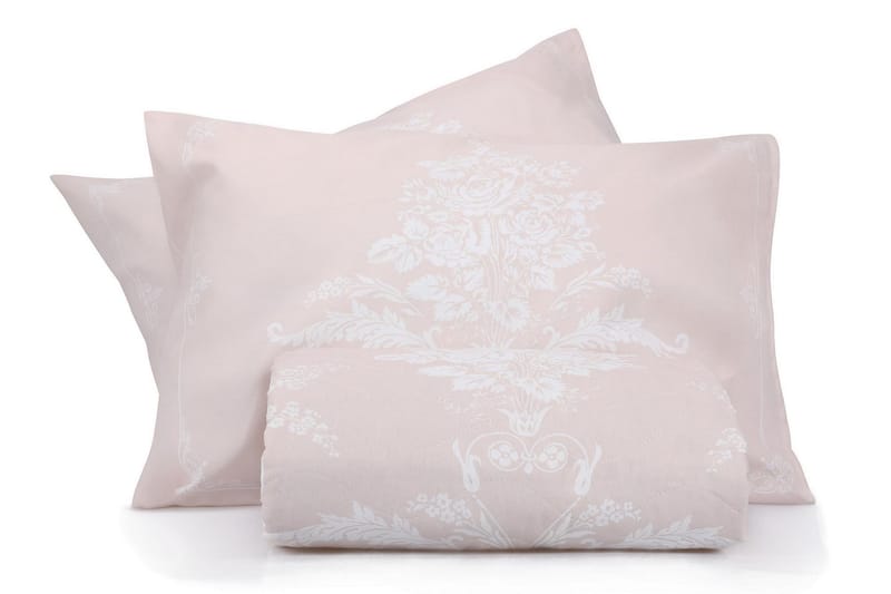 EnLora Home Överkast Dubbelt 200x220+2 Kuddfodral - Beige/Vit - Textil & mattor - Sängkläder - Bäddset & påslakanset