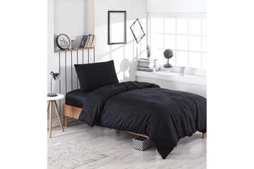 EnLora Home Bäddset Enkelt 3-dels - Svart - Textil & mattor - Sängkläder - Bäddset & påslakanset