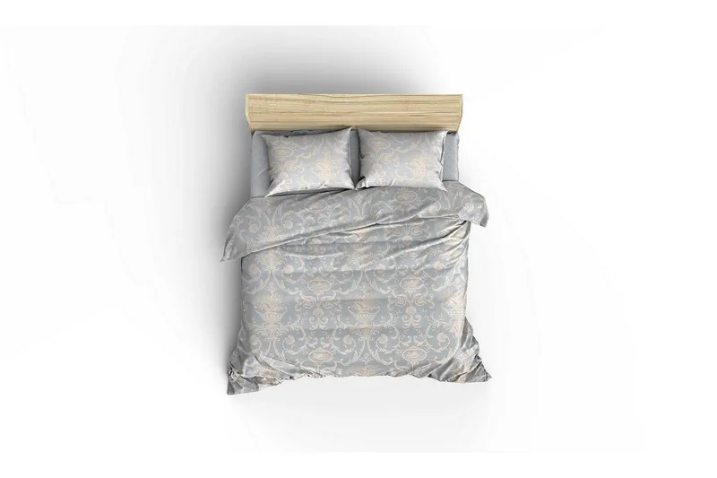 Eponj Home Överkast Dubbelt 200x235+Lakan+2 Kuddfodral - Blå/Vit - Textil & mattor - Sängkläder - Bäddset & påslakanset