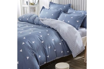 Eponj Home Bäddset - Blå - Textil & mattor - Sängkläder - Bäddset & påslakanset