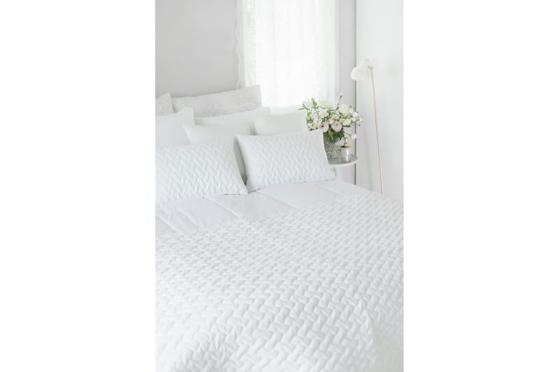 Filt Belinda 260x130 cm - Vit - Sängkläder - Överkast - Överkast enkelsäng