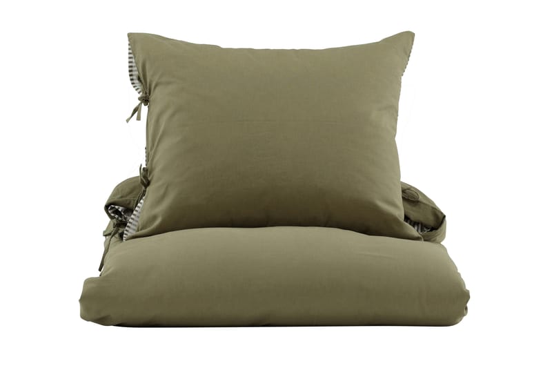 Jenna Bäddset 2-Dels 150x200/50x60 cm - Grön - Textil & mattor - Sängkläder