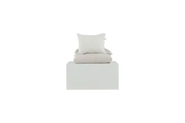 Jenna Bäddset 2-Dels 150x200/50x60 cm - Ljusgrå - Textil & mattor - Sängkläder