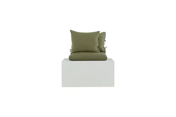 Jenna Bäddset 2-Dels 220x240/50x60 cm - Grön - Textil & mattor - Sängkläder